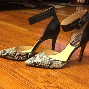 Snakeskin heels